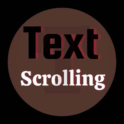 Text Scrolling